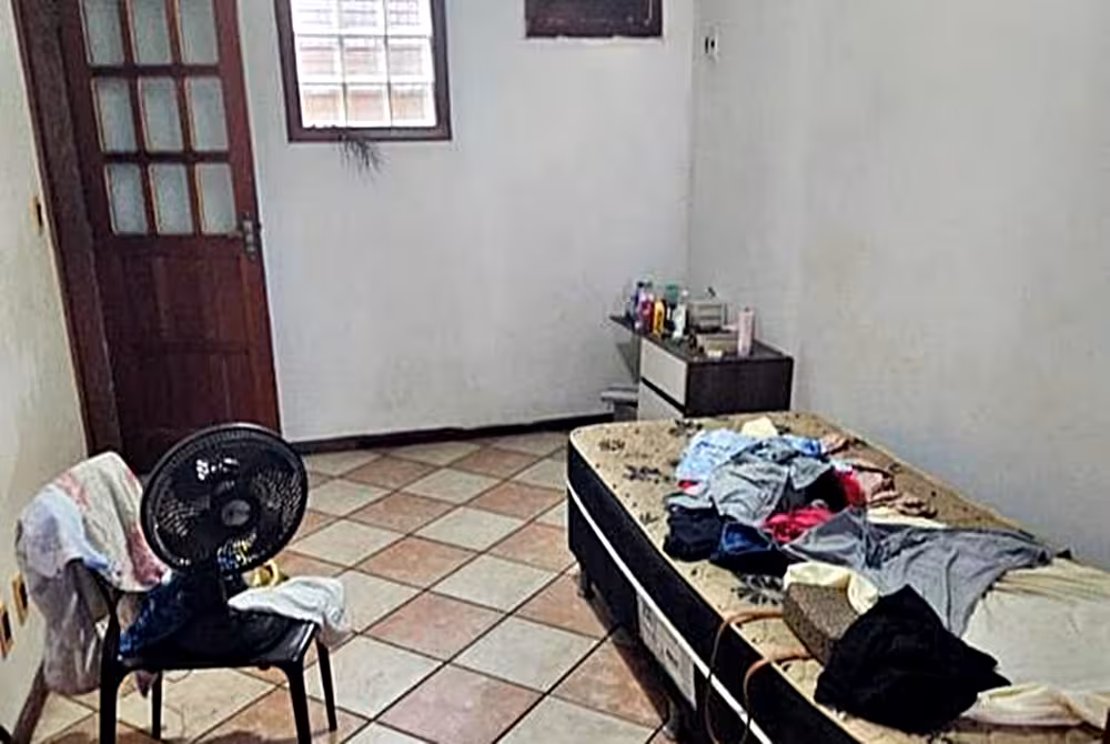 O quarto onde a vítima era mantida - Imagem divulgação MTE