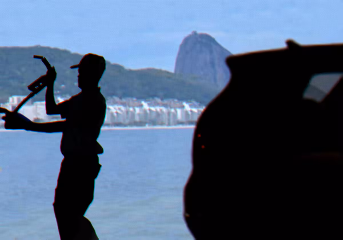 Um frentista