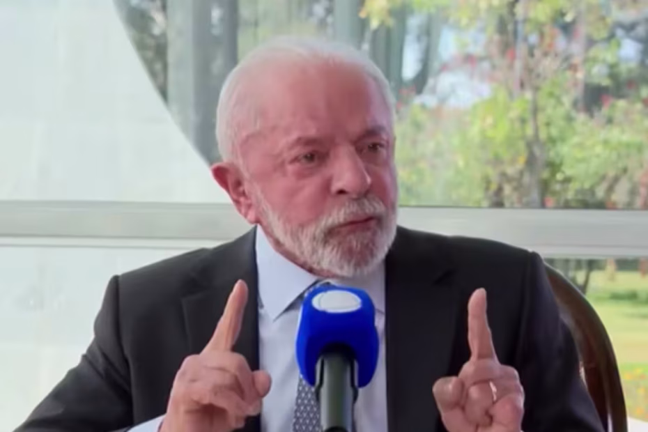 LULA durante entrevista à Record TV rebate tarifas de Trump 10.7.2025