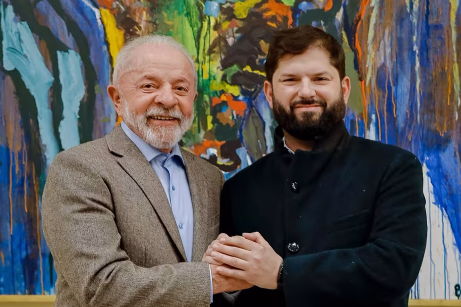 Presidente Lula e Gabriel Boric - presidente do Chile |20.7.2025| Foto: Ricardo Stuckert