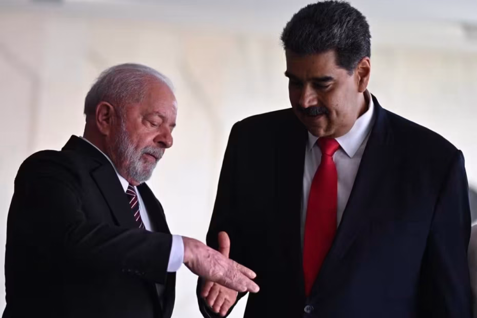 LULA e MADURO, em encontro em Brasília |2023| EFE