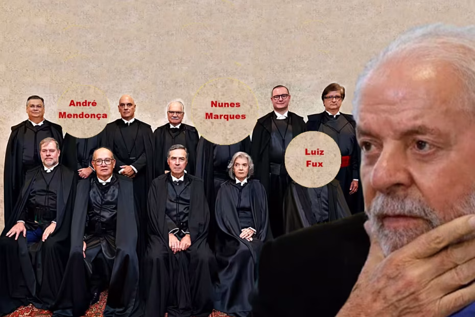 Ministros do Supremo Tribunal Federal e o procurador-geral da República |2024| Foto: Fellipe Sampaio/SCO/STF | O Presidente Luiz Inácio Lula da Silva (PT) durante reunião no Palácio do Planalto, em Brasília |14.03.2024| Foto: Ueslei Marcelino/Reuters