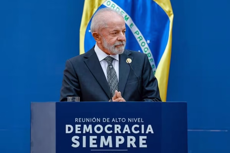 Lula durante a reunião de Alto Nível DEMOCRACIA SEMPRE, em Santiago do Chile |21.7.2025| Foto: Ricardo Stuckert
