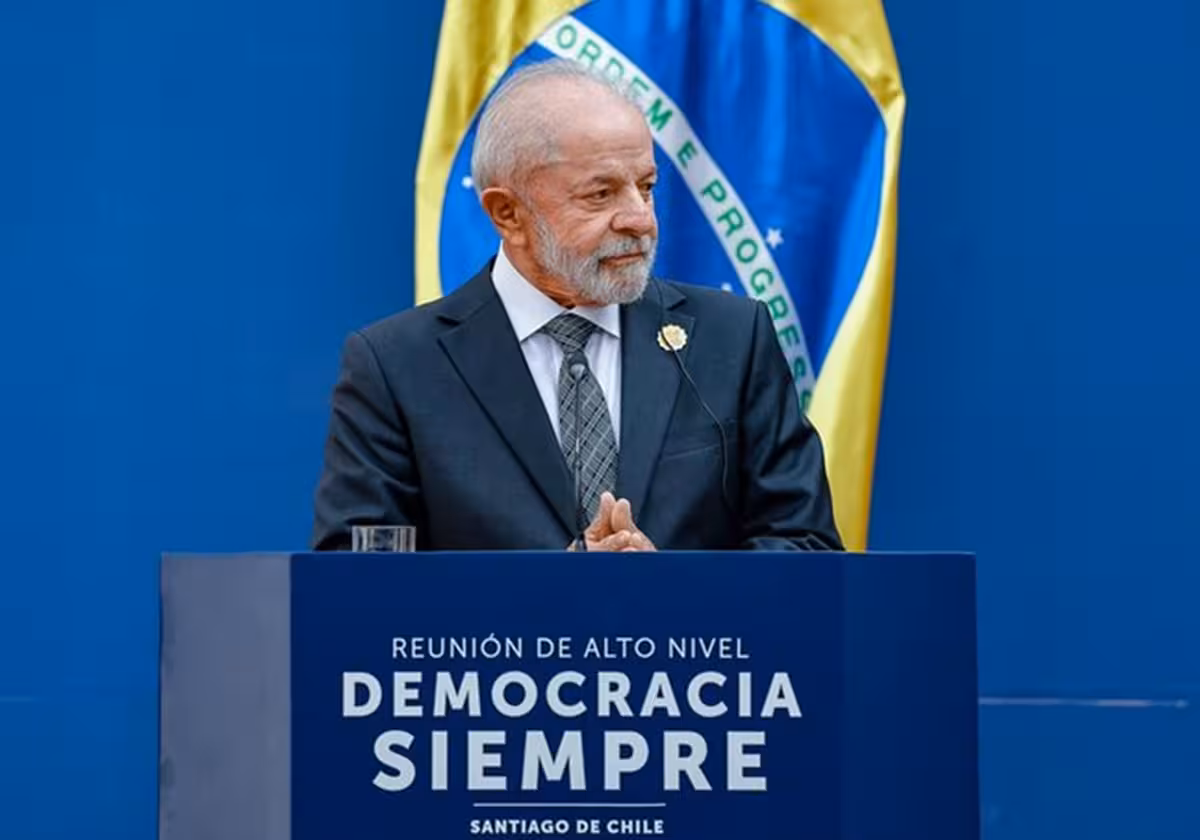 Lula durante