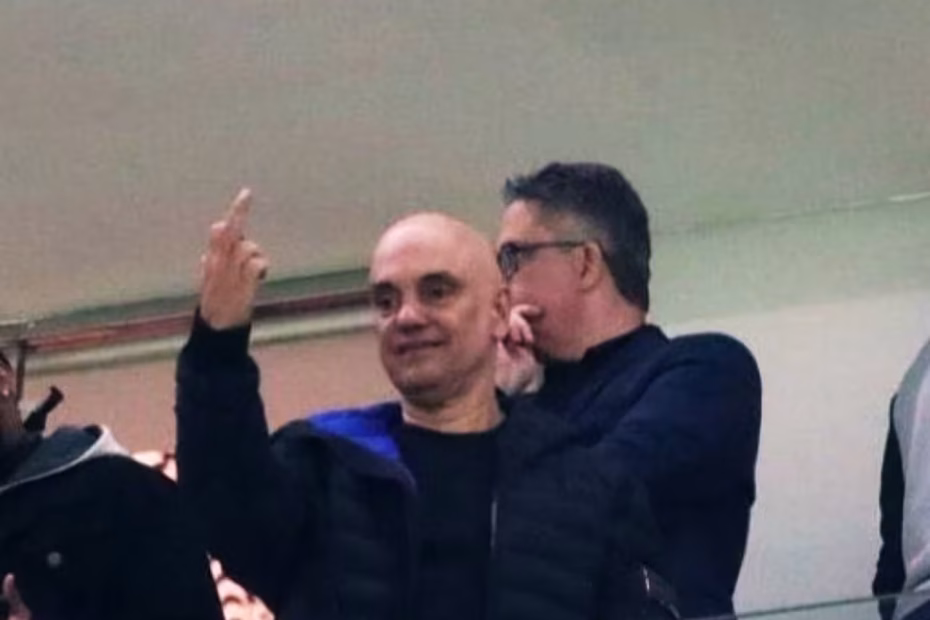 Ministro do STF Alexandre de Moraes no Neo Química Arena / Foto: Alex Silva/Estadão Conteúdo