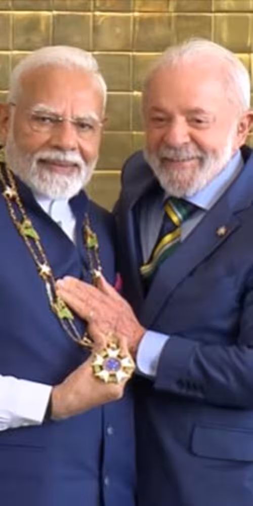 Narendra Modi e Lula