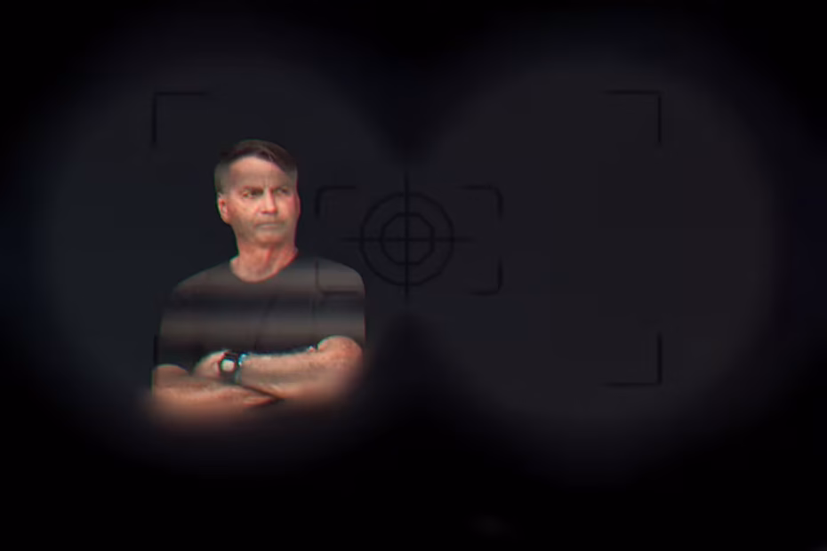 O ex-presidente Jair Bolsonaro em prisão domiciliar / Imagem reprodução
