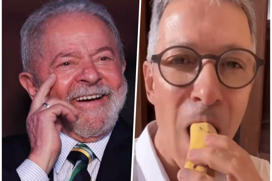 O Presidente da República Federativa do Brasil, Luiz Inácio Lula da Silva (PT), e o governador de Minas Gerais, Romeu Zema (Novo) | Imagens reprodução X