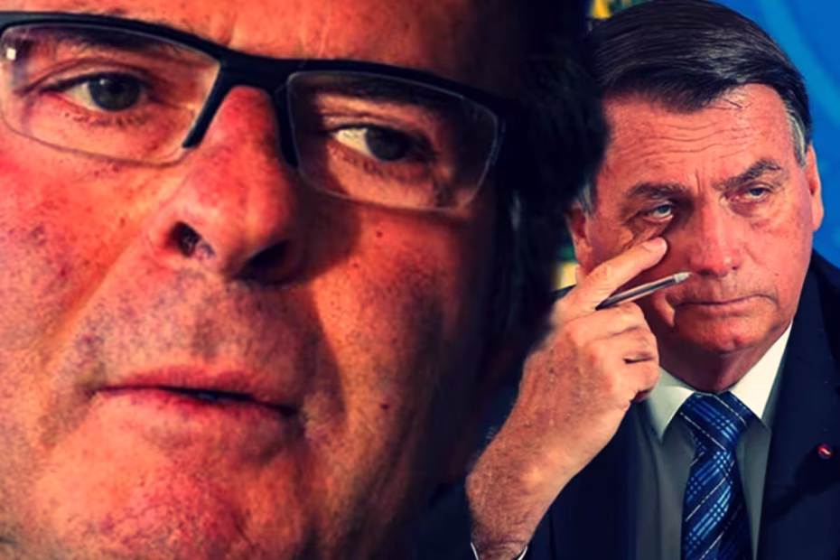 O ministro do STF Luiz Fux e o ex-presidente Jair Bolsonaro / Montagem de imagens reprodução