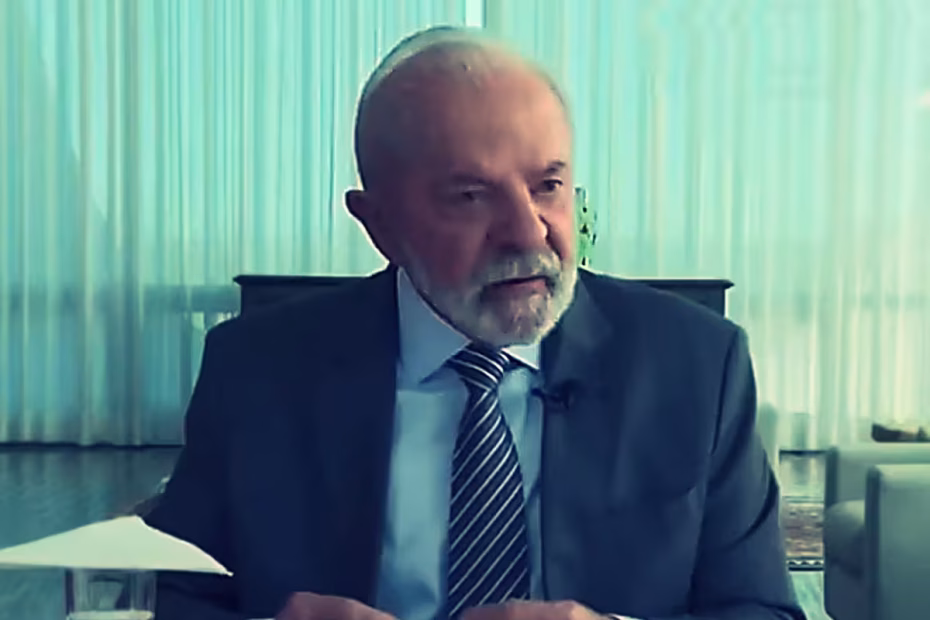 O Presidente da República Federativa do Brasil, Luiz Inácio Lula da Silva (PT), durante entrevista à agência de notícias Reuters |6.8.2025| Imagem reprodução Reuters