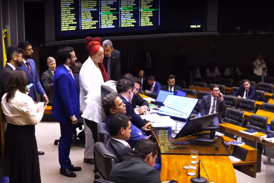 Sessão da Câmara dos Deputados |19.8.2025| Imagem reprodução/TV Câmara