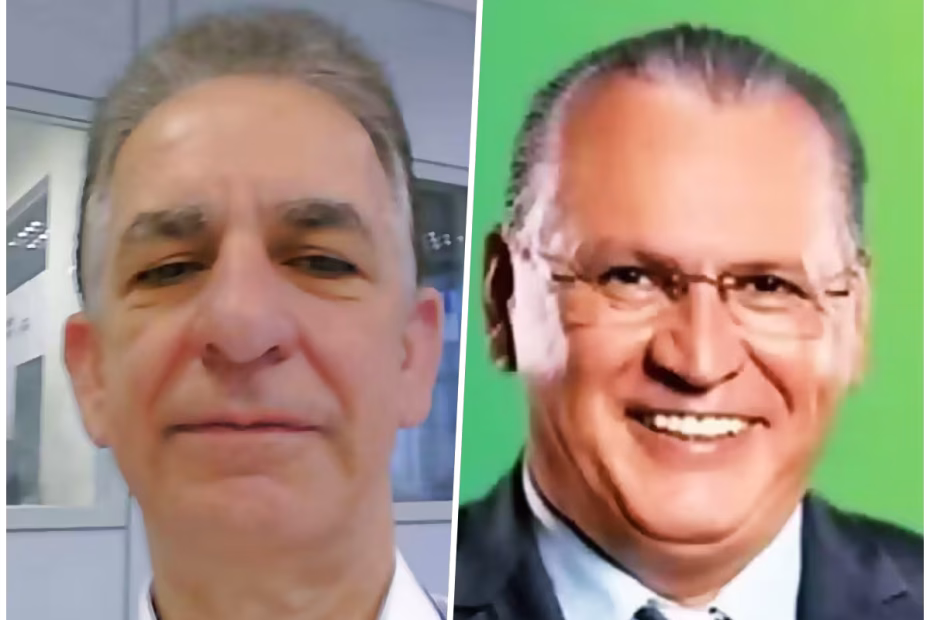 O executivo da Fast Shop, Mario Otavio Gomes (E) e o dono da Ultrafarma, Sidney Oliveira (D)