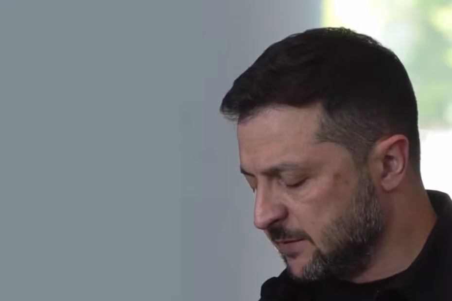 O presidente da Ucrânia, Volodymyr Zelensky / Imagem reprodução via Sputnik