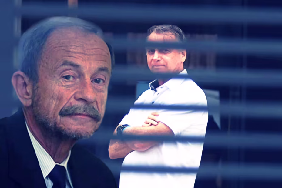 ADAM PREZEWORSKI, Professor Emérito de Política da Cátedra Carroll e Milton na Universidade de Nova York, lecionou na Universidade de Chicago, é membro da Academia Americana de Artes e Ciências, da Academia Britânica e da Academia Nacional de Ciências, recebeu o Prêmio Socialist Review Book de 1985, o Prêmio Gregory M. Luebbert de Artigo de 1998, o Prêmio Woodrow Wilson de 2001, o Prêmio Lawrence Longley de Artigo de 2010, o Prêmio Internacional Sakip Sabanci de 2018 e o Prêmio Juan Linz de 2018. Em 2010, recebeu o Prêmio Johan Skytte. É autor de "Crises of Democracy" (Cambridge University Press, 2019) / Crédito: SDF | Ao fundo, o condenado por tentativa de golpe de Estado, JAIR BOLSONARO, em prisão domiciliar, na entrada de sua casa, em Brasília / Foto: Luis Nova/AP Photo