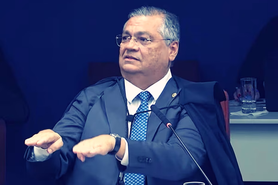 Flávio Dino na sessão de votação pela condenação de Jair Bolsonaro por tentativa de golpe de Estado - Imagem reprodução TV Justiça