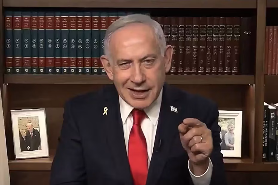 O primeiro-ministro de Israel, Benjamin Netanyahu |22.9.2025| Imagem reprodução