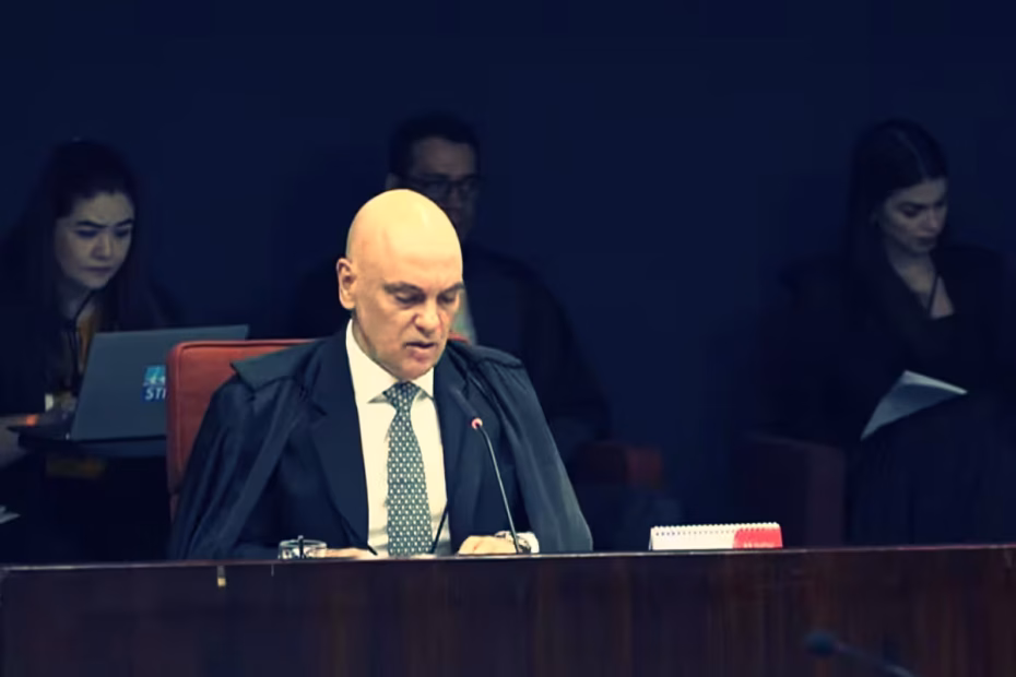 O ministro do STF, ALEXANDRE DE MORAES, relator da Ação Penal 2668, sobre tentativa de golpe de Estado |2.9.2025| IMAGEM REPRODUÇÃO/TV JUSTIÇA