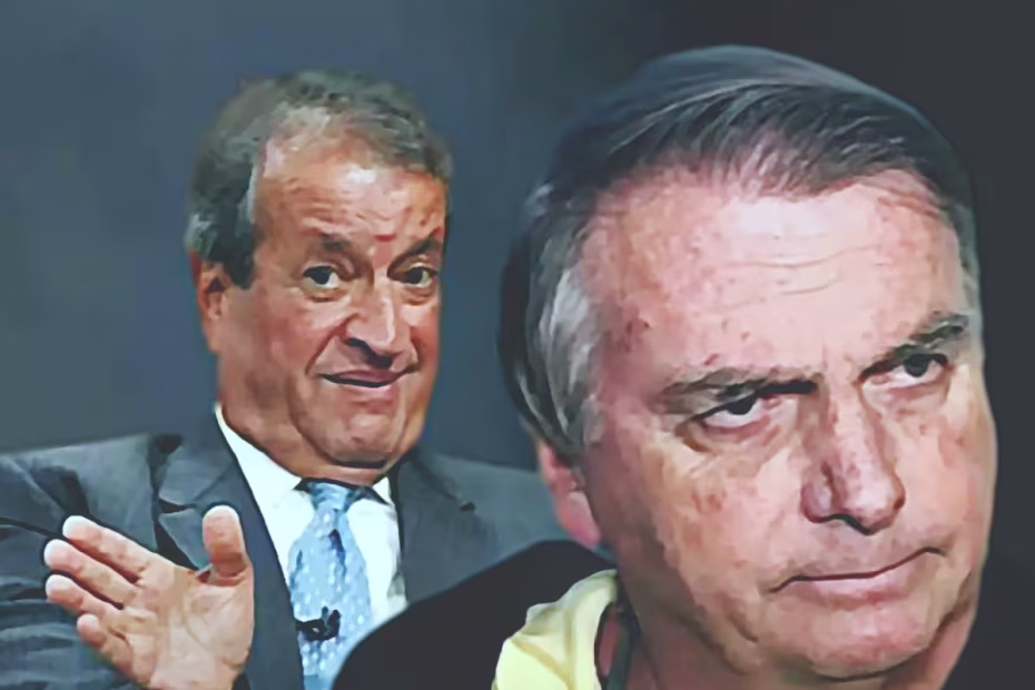 Valdemar Costa Neto, presidente do PL, partido do ex-presidente condenado a 27 anos de prisão, Jair Bolsonaro - Imagens reprodução - Montagem