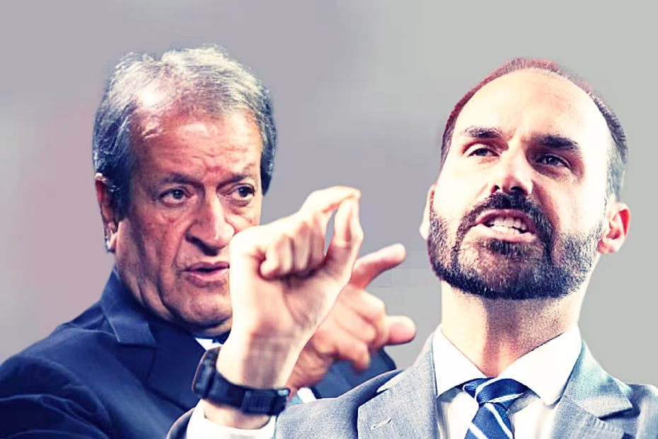 Eduardo Bolsonaro / Foto: Vinicius Schmidt/Metropoles | Valdemar Costa Neto / Foto: Sérgio Lima/Poder360