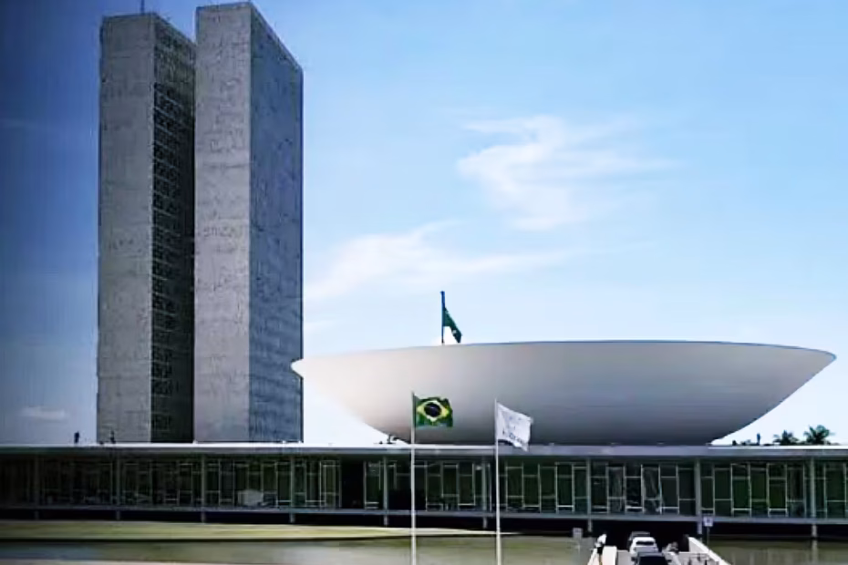 A cúpula convexa, a câmara baixa do Congresso Nacional, a Câmara dos deputados | Imagem reprodução