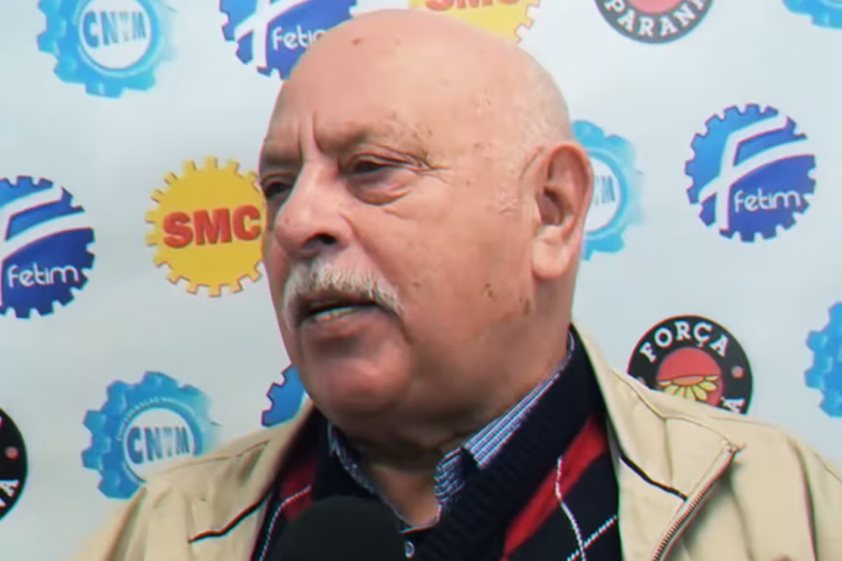 Frei Chico em entrevista ao Sindicato dos Metalúrgicos da Grande Curitiba (SMC) |30.10.2018| imagem reprodução/Metal TV/YouTube