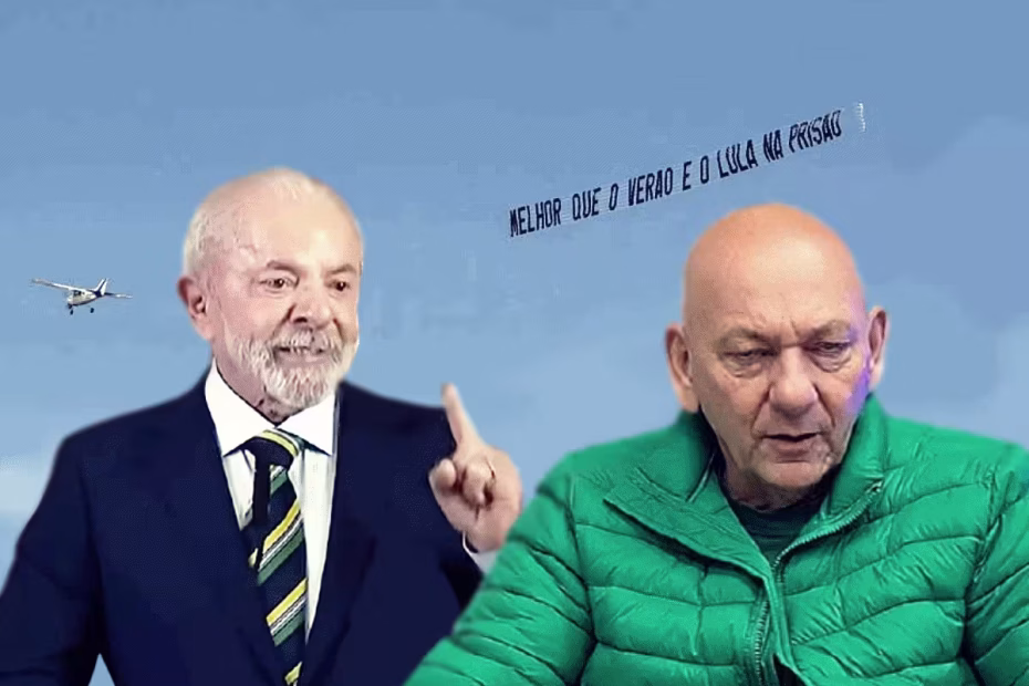 Presidente Lula e Luciano Hang - Imagens reprodução