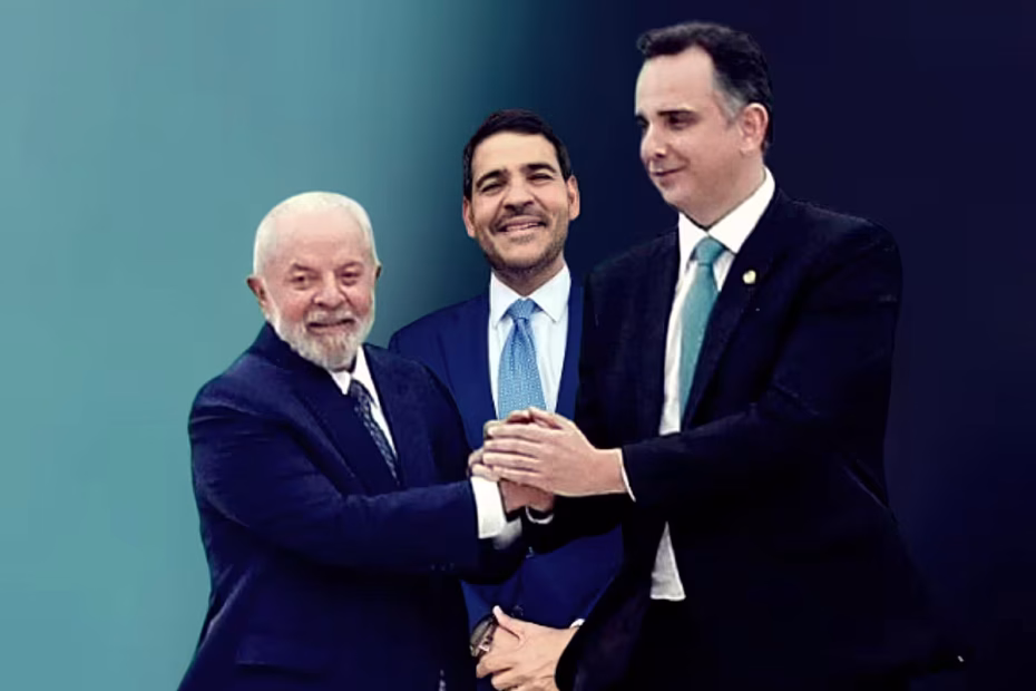 Presidente Lula e Rodrigo Pacheco / Foto: Sérgio Lima/AFP | Jorge Messias / Foto: reprodução/Instagram/@joaocampos | Sobreposição de imagens