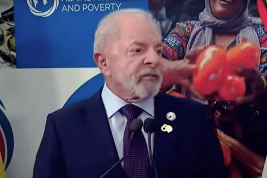 Presidente Lula durante conversa com jornalistas em Roma 13.10.2025 / Imagem reprodução/X