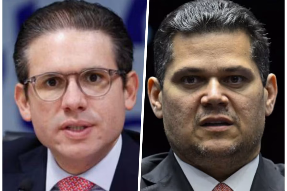 Os presidentes da Câmara dos Deputados e do Senado Federal, Hugo Motta e Davi Alcolumbre, respectivamente