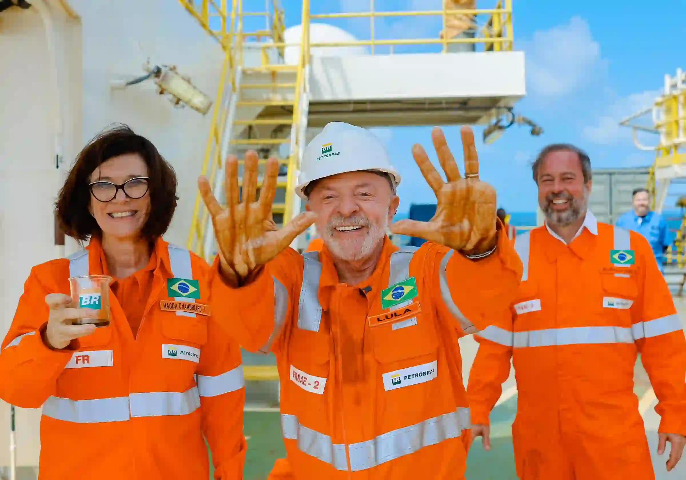 Magda, Lula, Silveira
